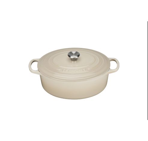 Ovale cocotte 29cm cream  Le Creuset