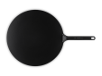 Pannenkoekenpan Large in Geëmailleerd Gietijzer 32cm 