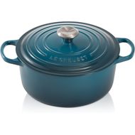 Cocotte Ronde en Fonte 24cm 4.2L Deep Teal 