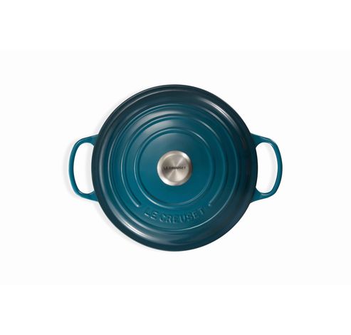 Cocotte Ovale en Fonte 31cm 6.3L Deep Teal  Le Creuset