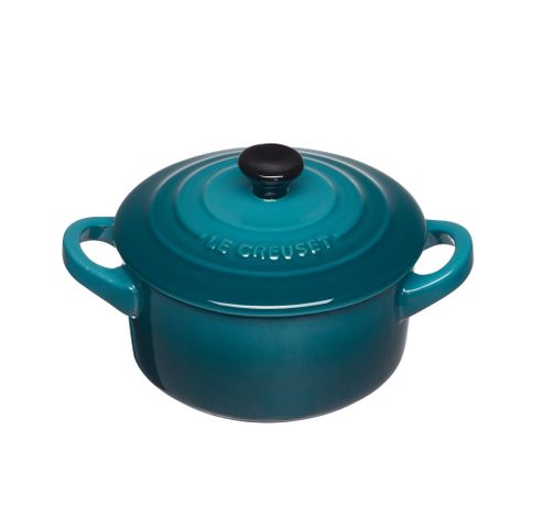 Mini cocotte 10cm Deep Teal  Le Creuset