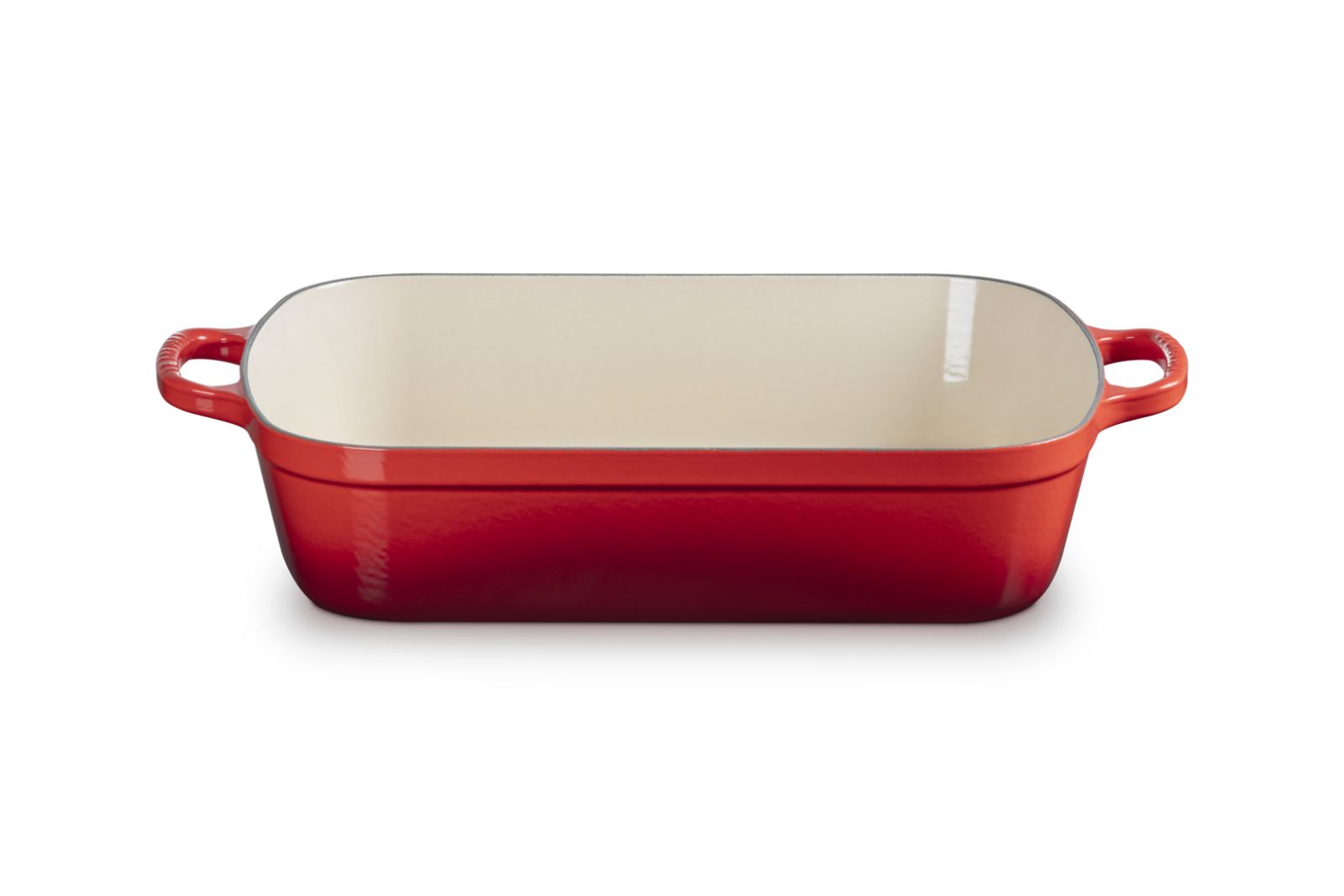 Braadslede in Geëmailleerd Gietijzer 37cm 6,6l Kersenrood
