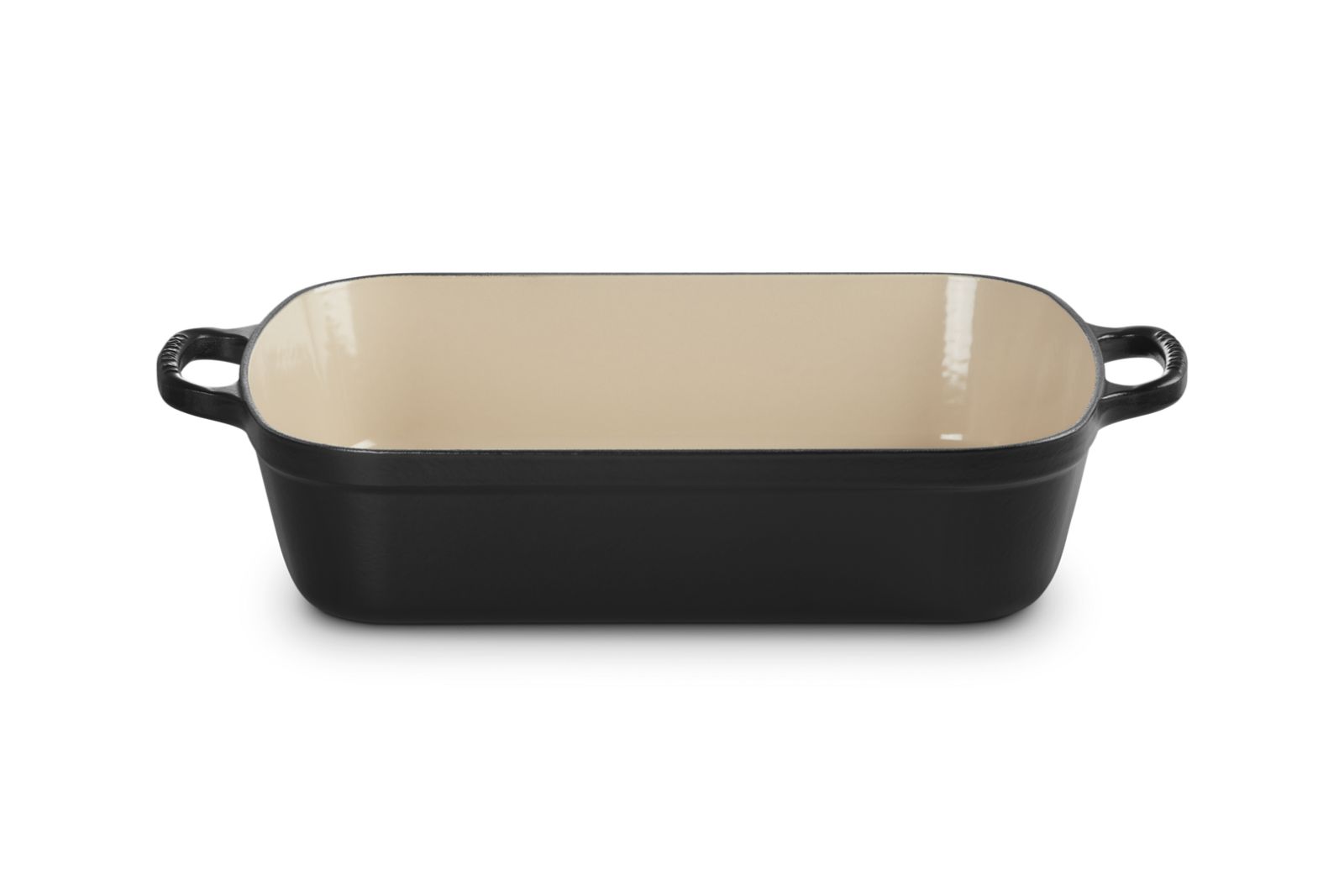 Braadslede in Geëmailleerd Gietijzer 37cm 6,6l Mat Zwart