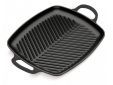 Rechthoekige Grillplaat 30cm Mat zwart