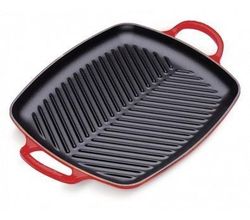 Rechthoekige Grillplaat 30cm 20201300600422 Kersenrood Le Creuset