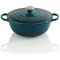 Gietijzeren Marmite 26cm 5,3l  Deep Teal 