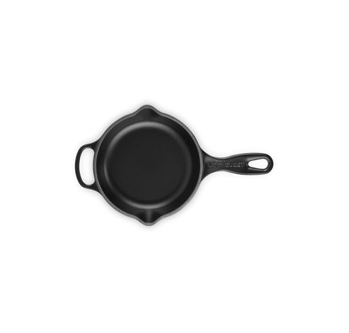 Skillet rond en fonte émaillée 16cm Noir Mat  Le Creuset