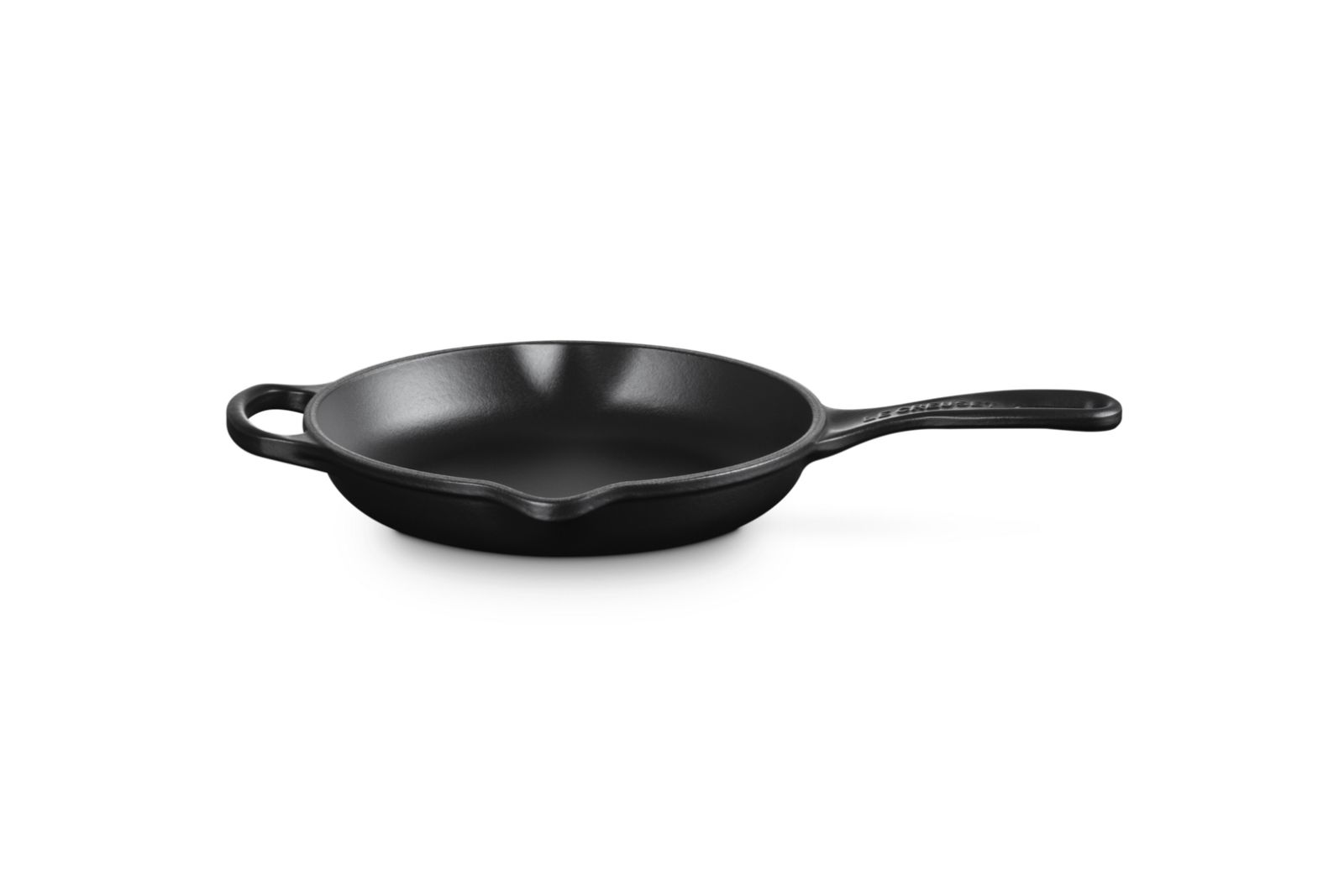 Signature Skillet Rond in Geëmailleerd Gietijzer 20cm Mat Zwart