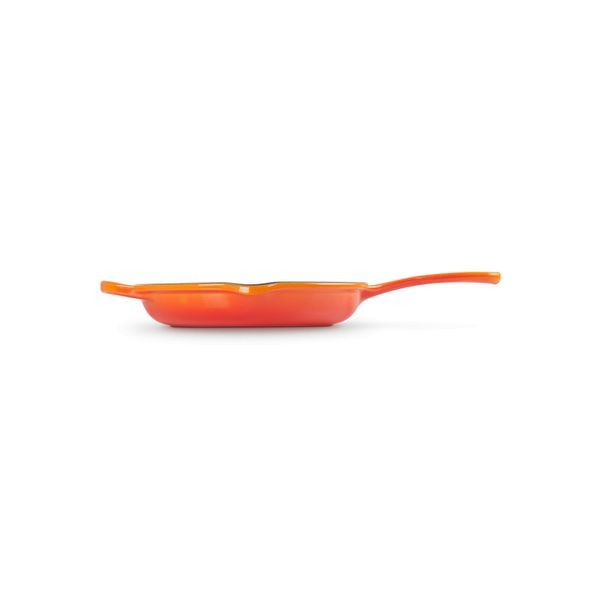 Skillet Rond in Geëmailleerd Gietijzer 20cm Oranjerood 