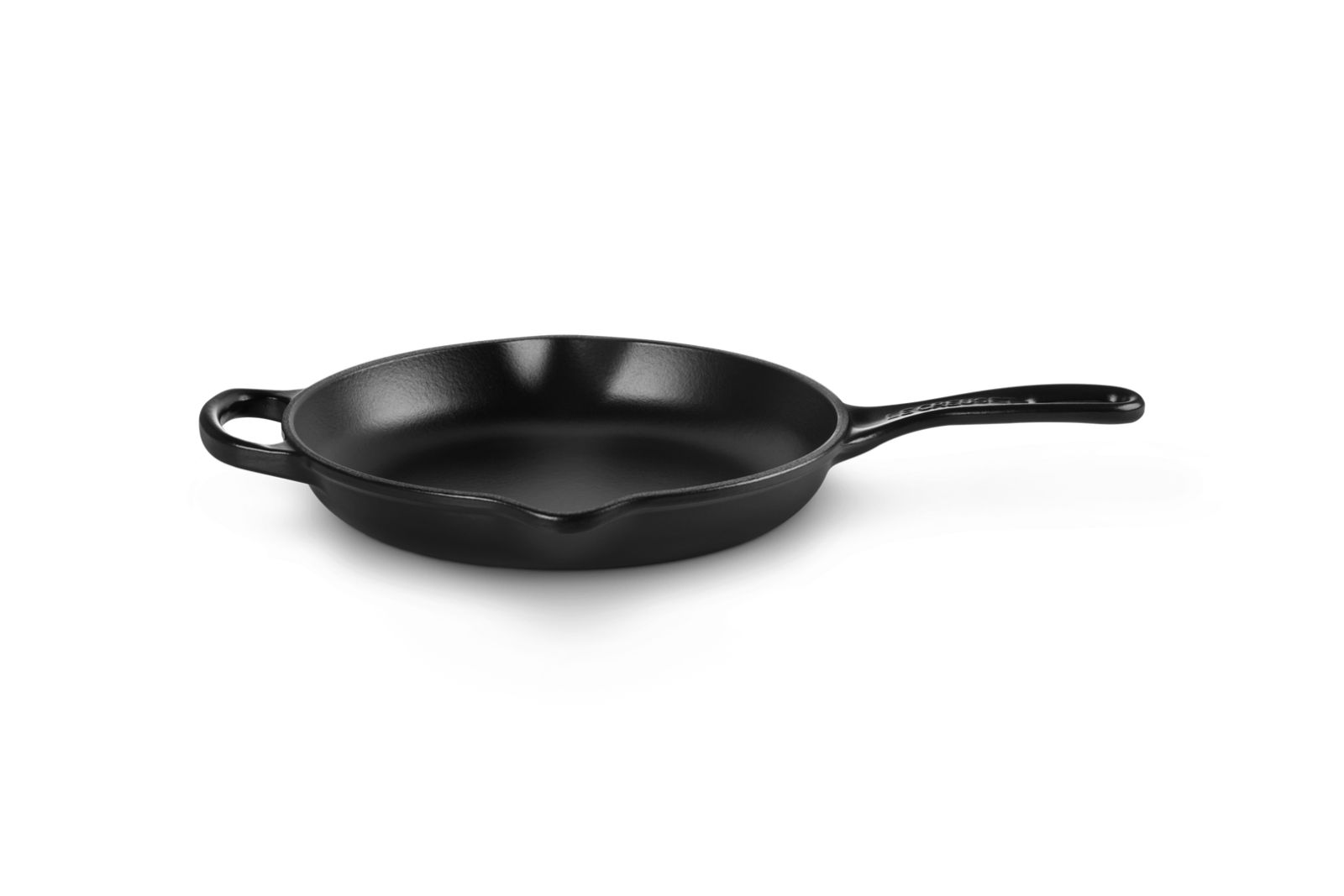 Signature Skillet Rond in Geëmailleerd Gietijzer 23cm Mat Zwart 