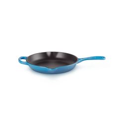 Le Creuset Skillet Rond in Geëmailleerd Gietijzer 23cm Marseilleblauw 