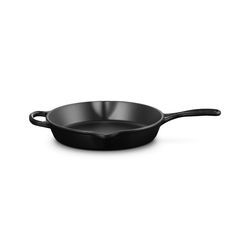 Le Creuset Skillet rond profond en fonte émaillée 26cm 2l Noir Mat 