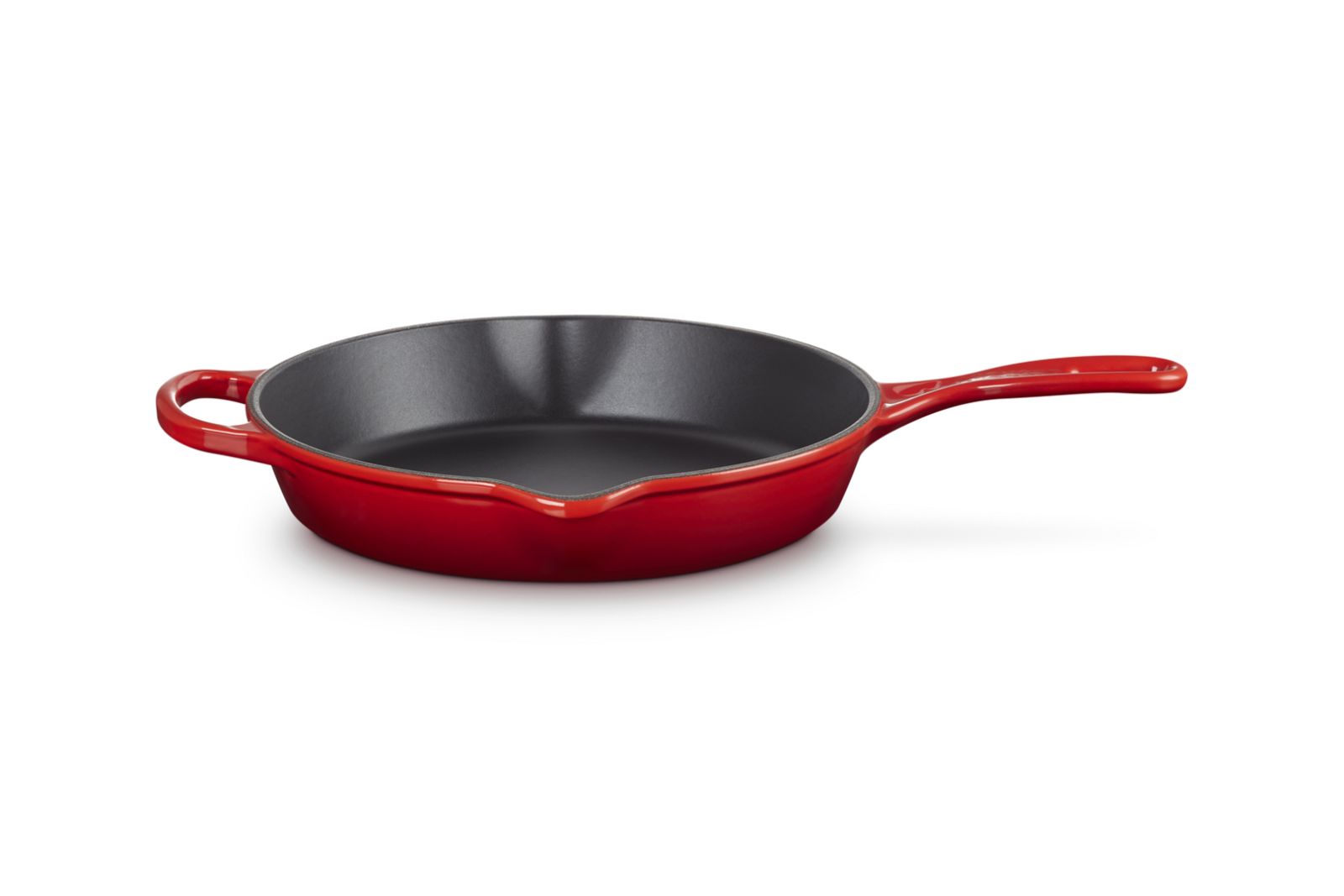 Skillet Hoog in Geëmailleerd Gietijzer 26cm 2l Kersenrood