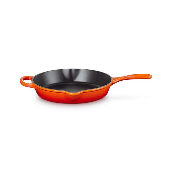 Le Creuset Skillet Hoog in Geëmailleerd Gietijzer 26cm 2l Oranjerood