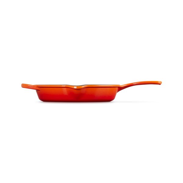 Le Creuset Skillet Hoog in Geëmailleerd Gietijzer 26cm 2l Oranjerood