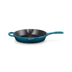 Skillet rond profond en fonte émaillée 26cm 2l Deep Teal 