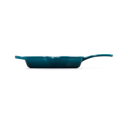 Skillet rond profond en fonte émaillée 26cm 2l Deep Teal  Le Creuset