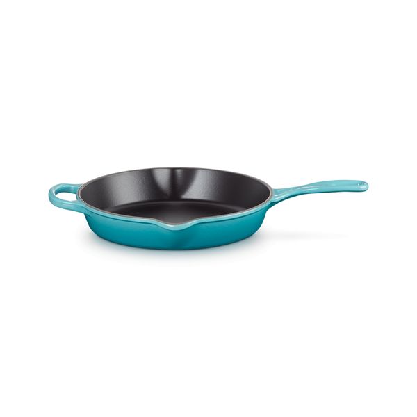 Le Creuset Skillet Hoog in Geëmailleerd Gietijzer 26cm 2l Caribbean Blue