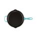 Le Creuset Skillet Hoog in Geëmailleerd Gietijzer 26cm 2l Caribbean Blue