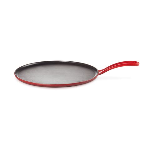 Petite crêpière en fonte émaillée 27cm Cerise  Le Creuset