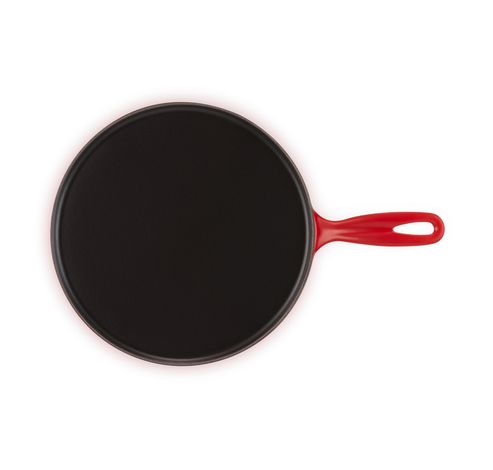 Petite crêpière en fonte émaillée 27cm Cerise  Le Creuset