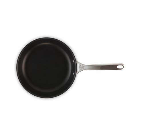 Poêle à frire en inox signature avec revêtement anti-adhérent 24cm  Le Creuset