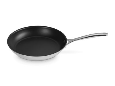 RVS Signature Koekenpan Laag met Anti-Aanbaklaag 30cm