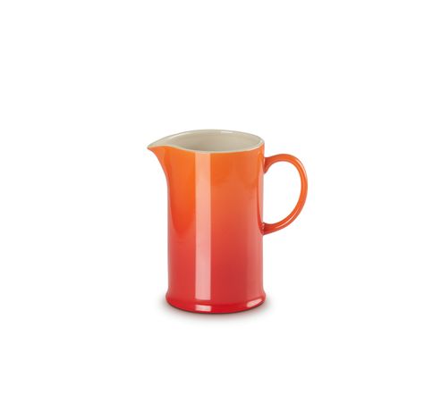 Koffiepot met Pers in Aardewerk 1l Oranjerood   Le Creuset