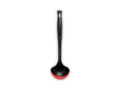 Silicone Pollepel 31,5cm Kersenrood 