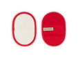 Pannenlappen Set van 2 Kersenrood