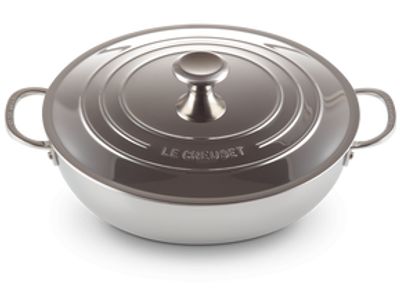 RVS Signature Provençaalse Sauteerpan met Deksel 30cm 4,3l