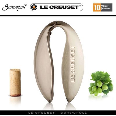 FC-400 coupe-capsules Argent  Le Creuset