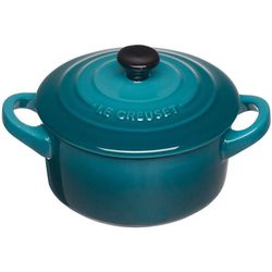 Mini Stoofpan in Aardewerk 10cm 0,25l Deep Teal  