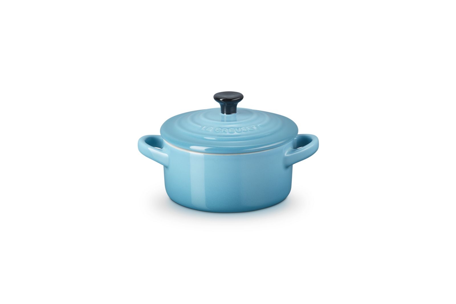Mini Stoofpan in Aardewerk 10cm 0,25l Caribbean Blue