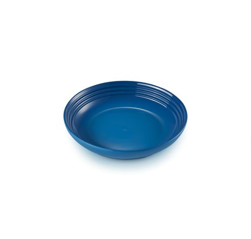 Diep Bord in Aardewerk 22cm 0,9l Marseilleblauw  Le Creuset