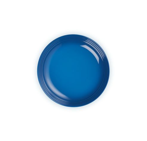 Diep Bord in Aardewerk 22cm 0,9l Marseilleblauw  Le Creuset