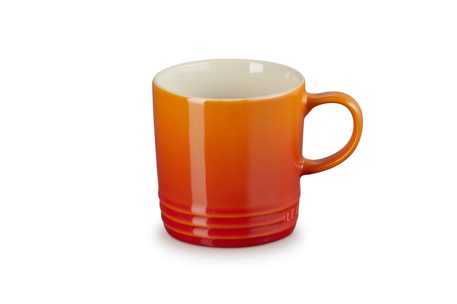 Mok in Aardewerk 0,35l Oranjerood 