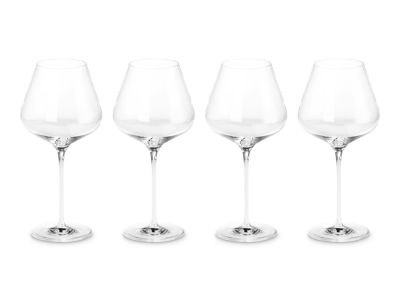 Set van 4 Bourgondië wijnglazen