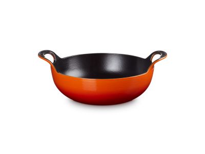 Balti Dish in Geëmailleerd Gietijzer 24 cm 2,7l Oranjerood