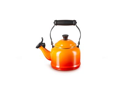 Fluitketel "Demi" 1,1L OranjeRood