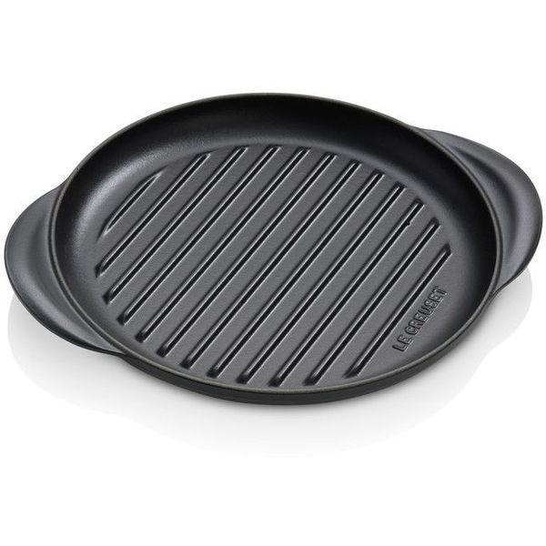 Le Creuset Ronde gril 25cm Mat zwart 