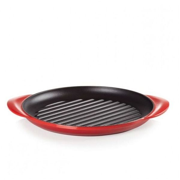 Le Creuset Ronde gril 25cm Kersenrood