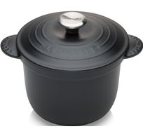 Cocotte Every in Geëmailleerd Gietijzer 18cm 2l Mat Zwart 