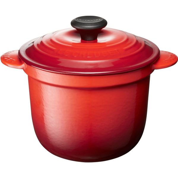 Cocotte Every in Geëmailleerd Gietijzer 18cm 2l Kersenrood 