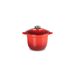 Cocotte Every in Geëmailleerd Gietijzer 18cm 2l Kersenrood 