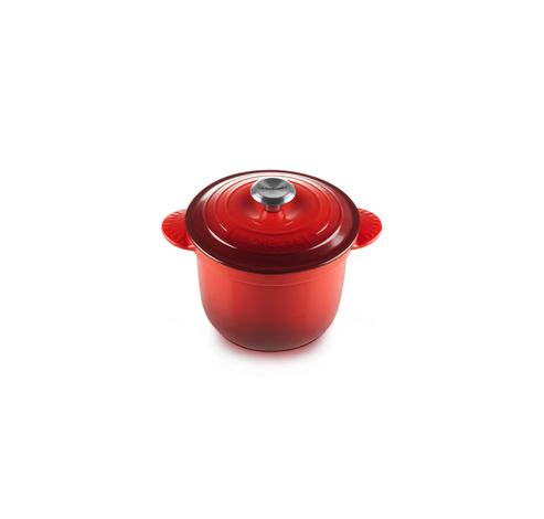 Cocotte Every in Geëmailleerd Gietijzer 18cm 2l Kersenrood  Le Creuset