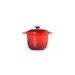 Cocotte Every in Geëmailleerd Gietijzer 18cm 2l Kersenrood 