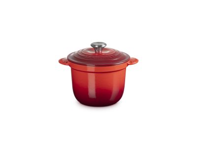 Every Cocotte in Geëmailleerd Gietijzer 18cm 2l Kersenrood