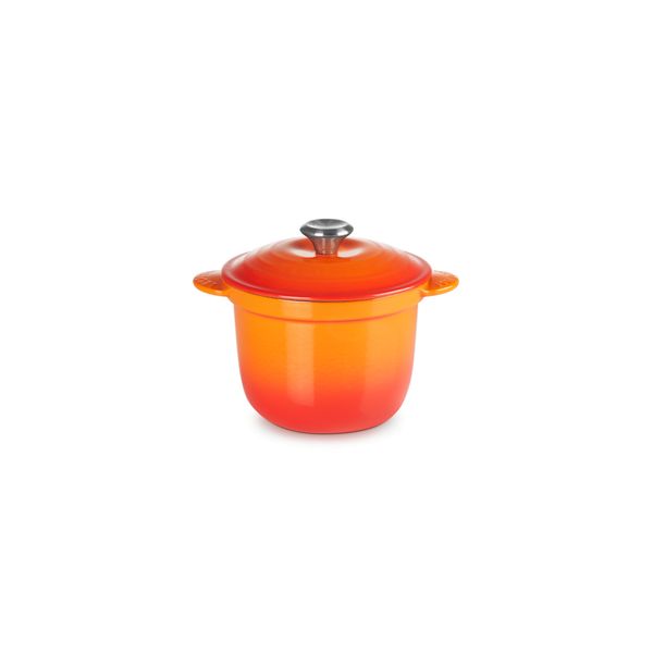 Cocotte Every in Geëmailleerd Gietijzer 18cm 2l Oranjerood 