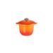 Cocotte Every in Geëmailleerd Gietijzer 18cm 2l Oranjerood 